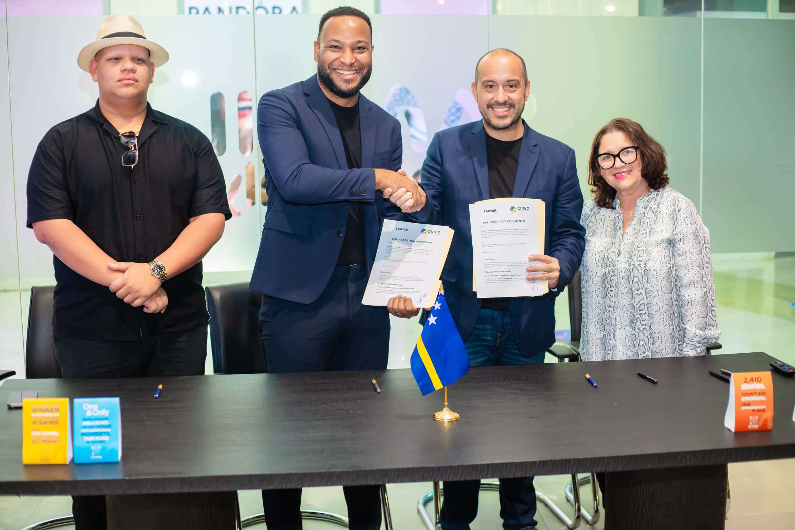 CINEX and SAMBIL sign Strategic Partnership to Drive Investment and Economic Growth in Curaçao
